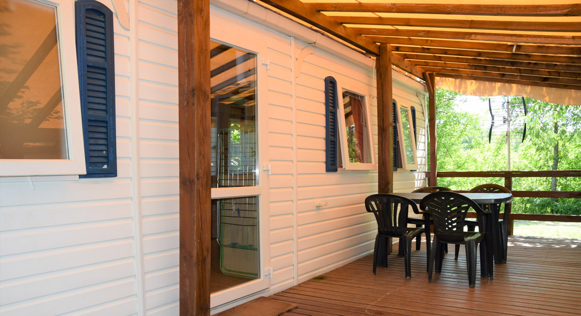 An Ardèche mobile home rental accommodated for all your comfort needs