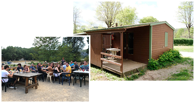 Views of Chaulet Village campsite