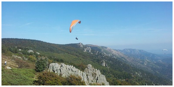 Parapente en Ardèche