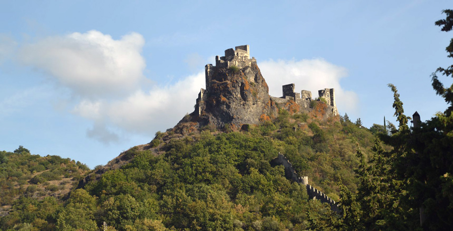 Die Mittelalterfestung von Rochemaure