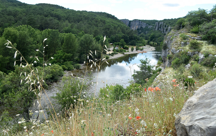 Les gorges du Chassezac