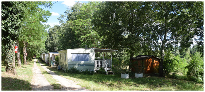 Vermietung von Chalets und Mobilheimen auf dem Campingplatz Chaulet Village