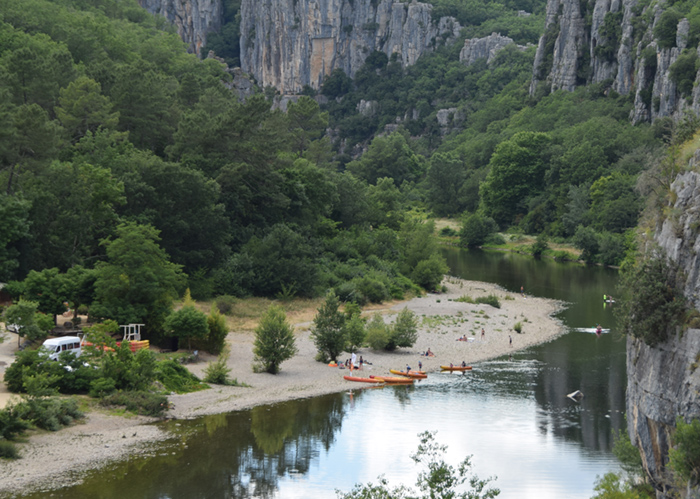 Fishing at Chaulet Village campsite