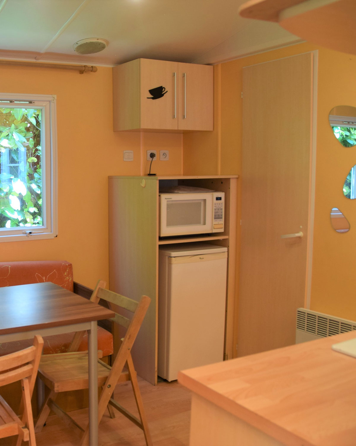 Intérieur cuisine mobile-home